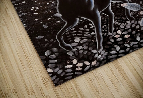 Le gardien de la lune  La Panthere Blanche jp puzzle