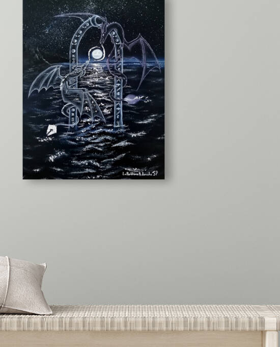 Le portail de la lune by La Panthere Blanche jp