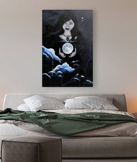 Luna lange de la nuit  by La Panthere Blanche jp