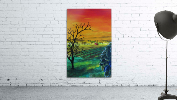 Champ de vignes  Wall Preview