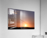 Sunset Dropping Acrylic Print