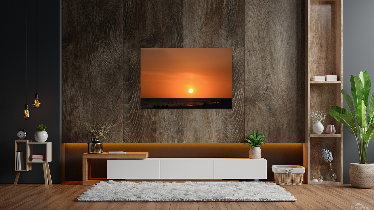 Sunset on the Beach Reproduction