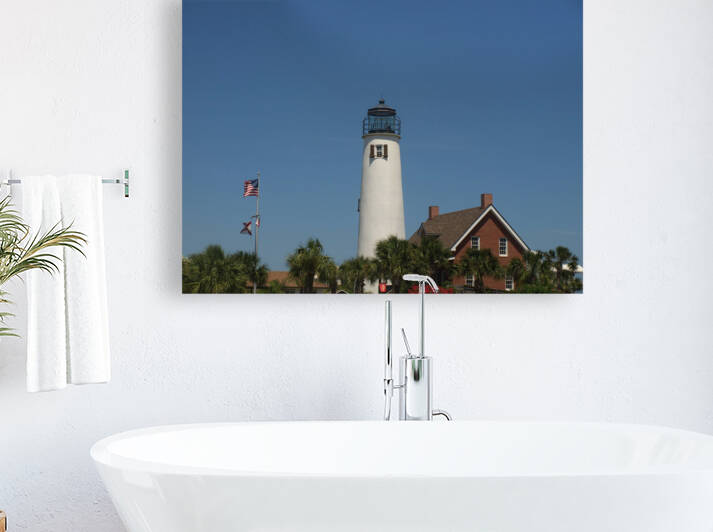 St George Island Lighthouse by Jo Jurkiewicz