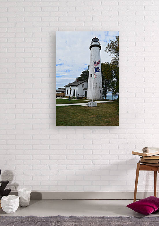 Pointe Aux Barques Lighthouse by Jo Jurkiewicz