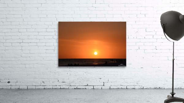 Sunset on the Beach Wall Preview
