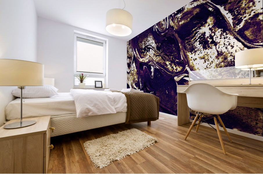Gold Plated Mural print