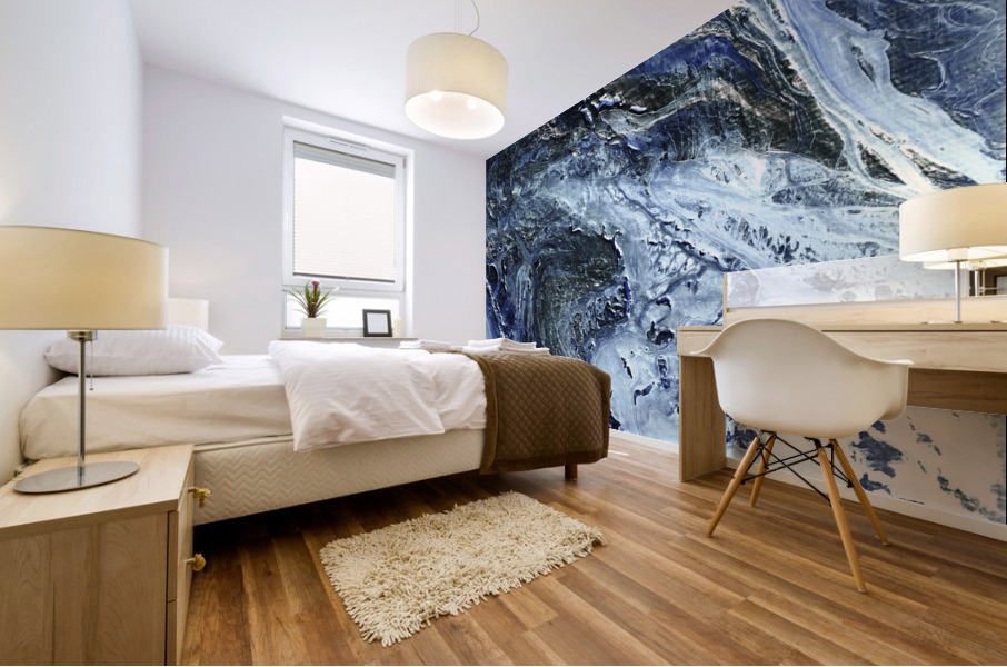 Textured Mural print