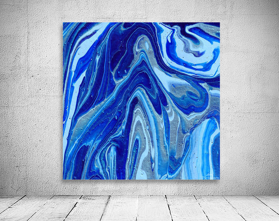 Blue Tones Wall Preview