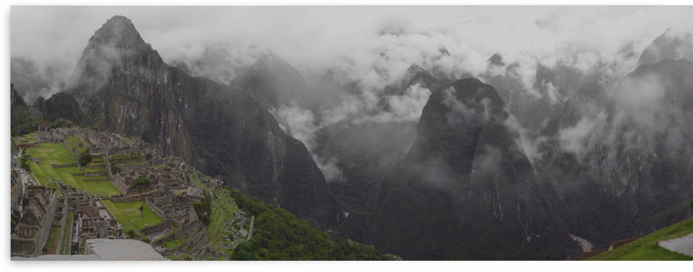 Mountains of Machu Picchu by Juan Barrientos