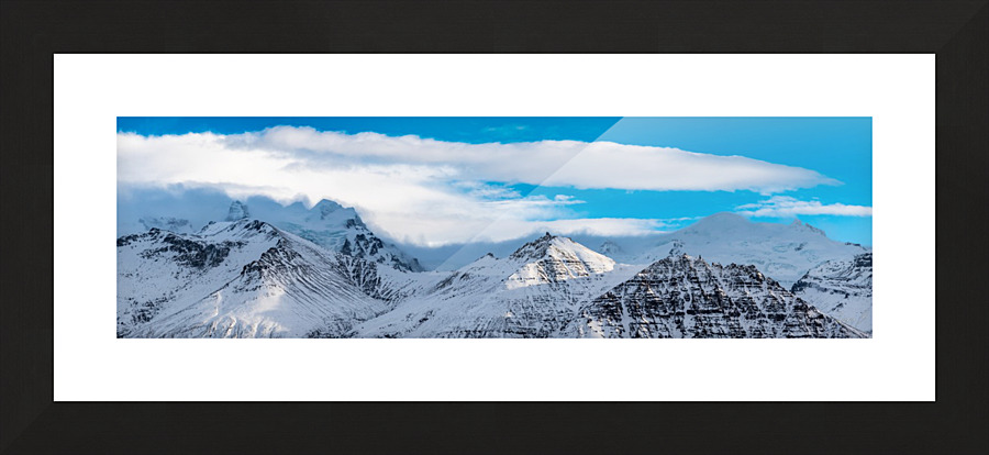 Icelandic Mountains Picture Frame print