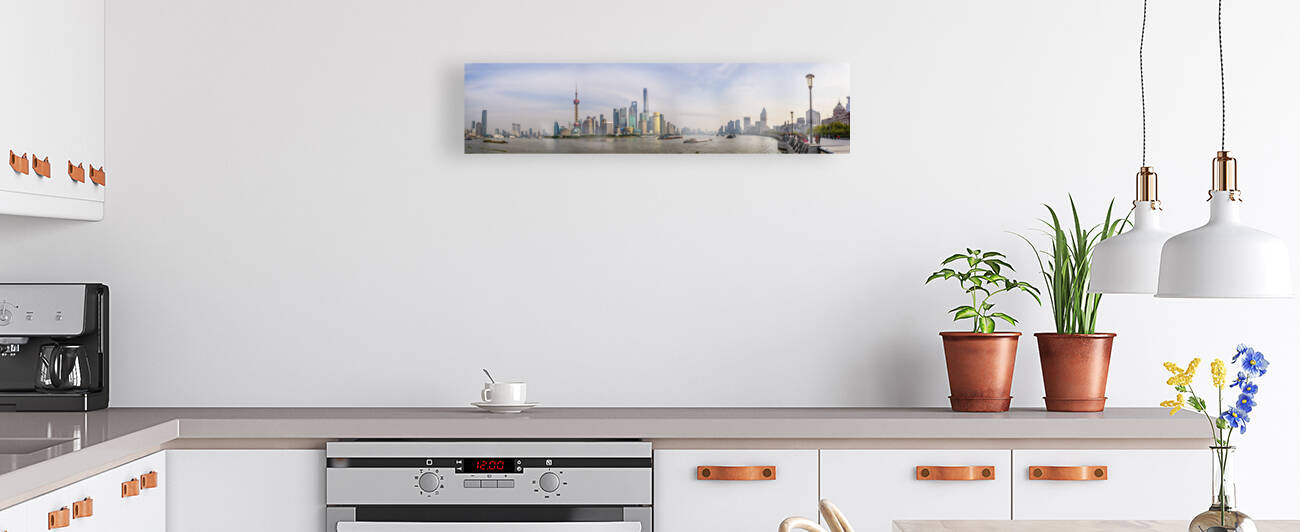 Shanghai skyline by Juan Barrientos