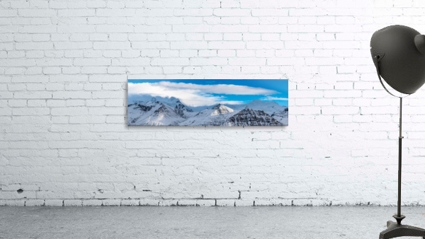 Icelandic Mountains Wall Preview