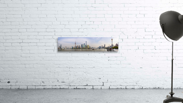 Shanghai skyline Wall Preview