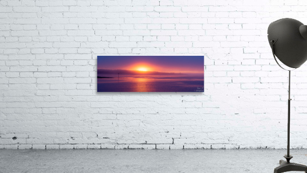 Sunset fog Wall Preview