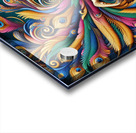 Elaborate Peacock’s Tail by Michael Woodard  Acrylic print