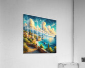 Tranquility by the Sea by Michael Woodard  Acrylic Print