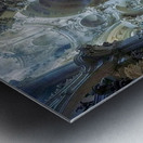 Baroque Architecture by Michael Woodard Metal print