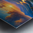 Sunrise Blue Ridge Mountains  Metal print