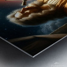 Sir Isaac Newton by Michael Woodard Metal print