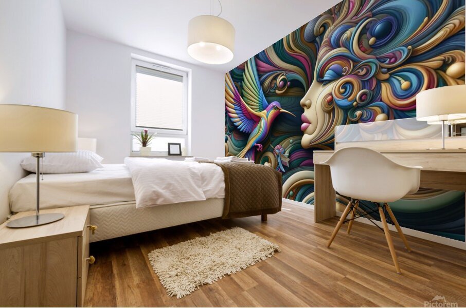 Harmony by Michael Woodard Mural print