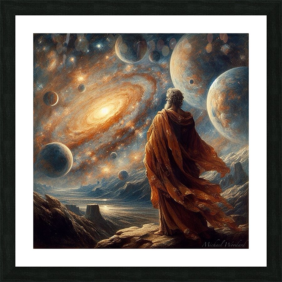Creator Deity by Michael Woodard Picture Frame print