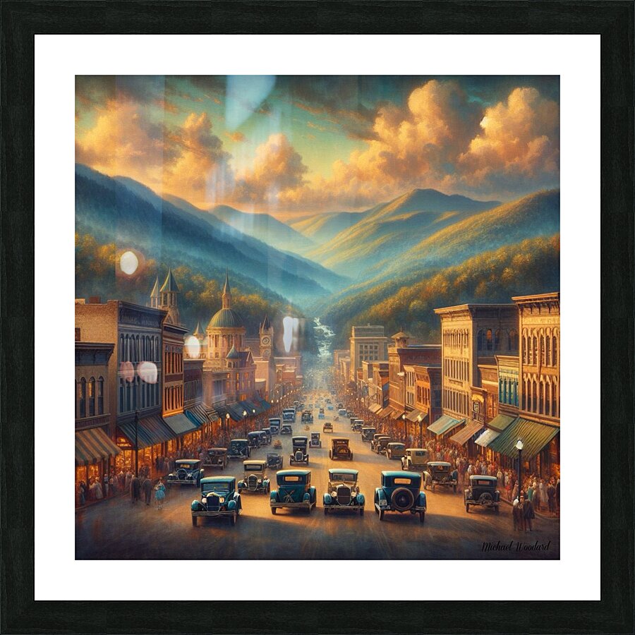 Old Butler Tennessee by Michael Woodard  Picture Frame print