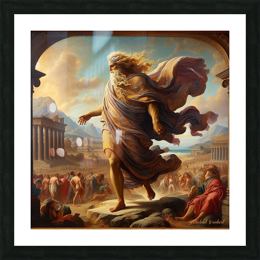 No Wars  by Michael Woodard Picture Frame print