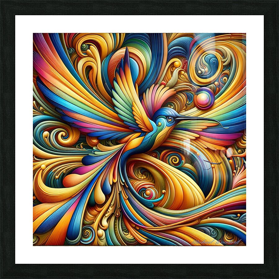 Harmonious by Michael Woodard  Picture Frame print
