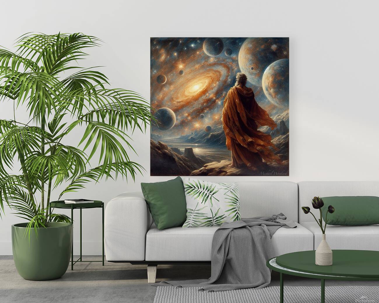 Creator Deity by Michael Woodard Reproduction