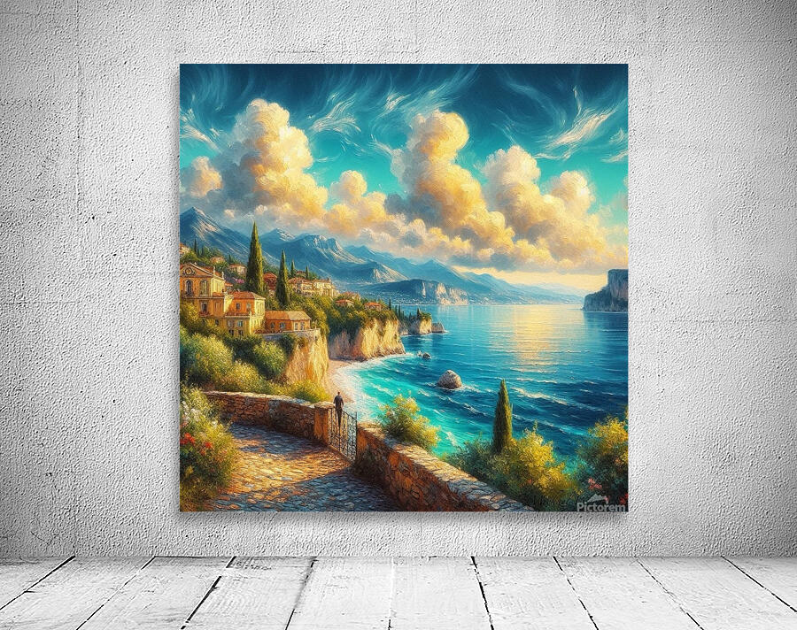 Tranquility by the Sea by Michael Woodard  Wall Preview