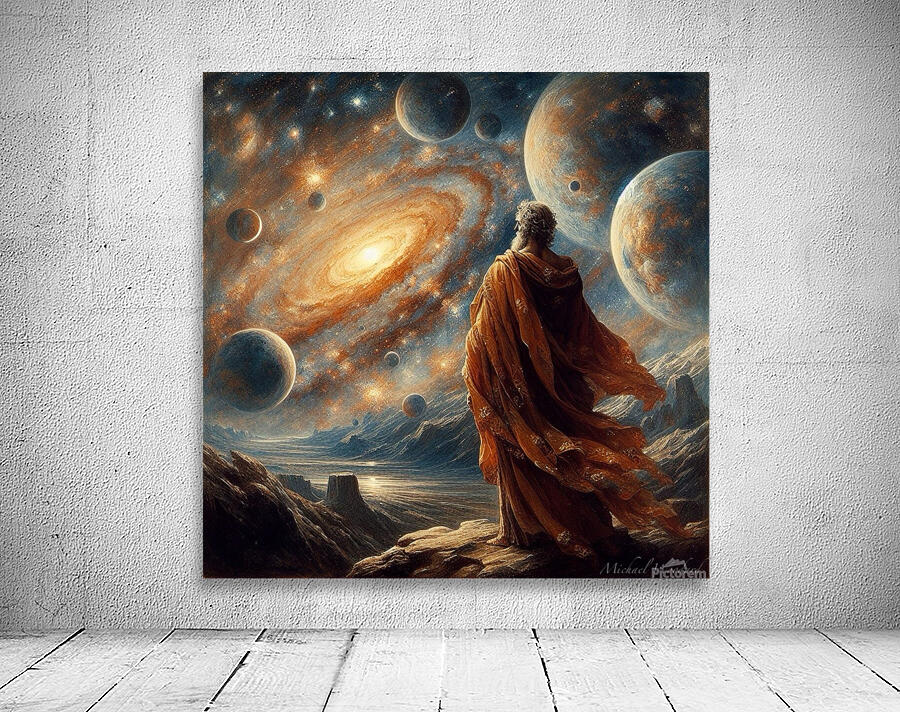 Creator Deity by Michael Woodard Wall Preview