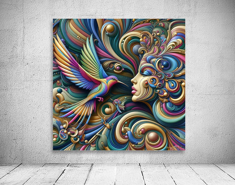 Harmony by Michael Woodard Wall Preview