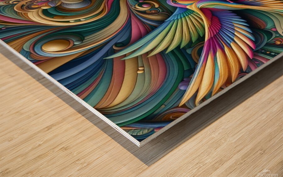 Harmony by Michael Woodard Wood print