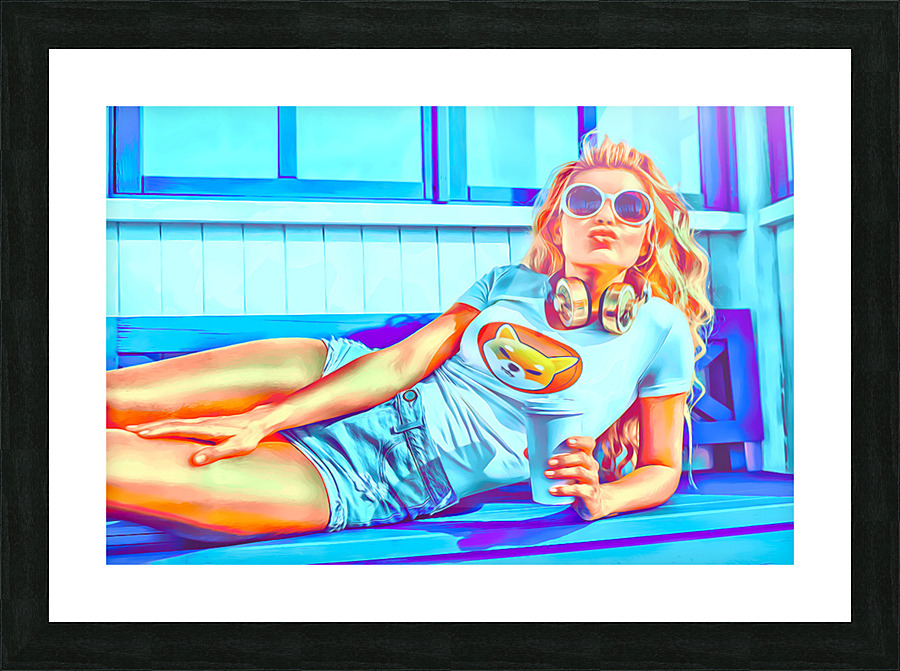 Shibs Finest Picture Frame print