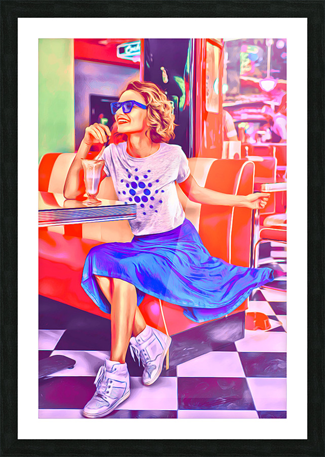 Lovelace Picture Frame print