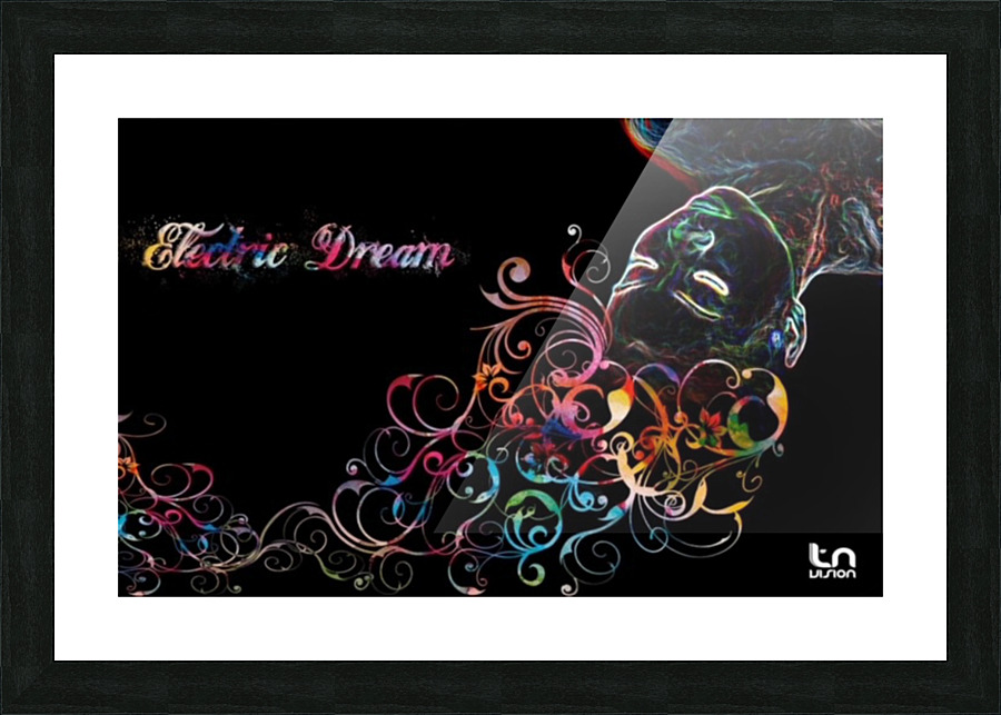 Electric Dream Picture Frame print