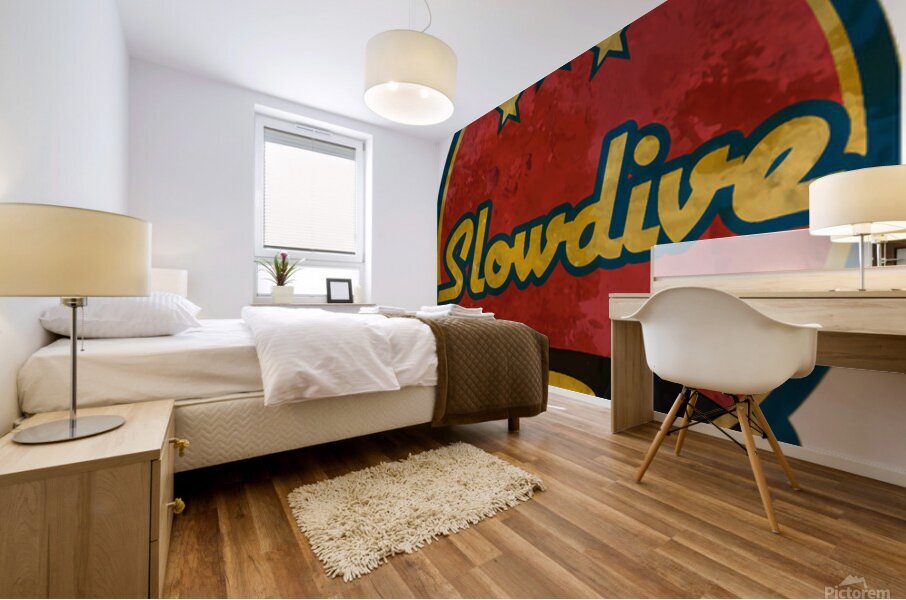 Slowdive 44 Mural print