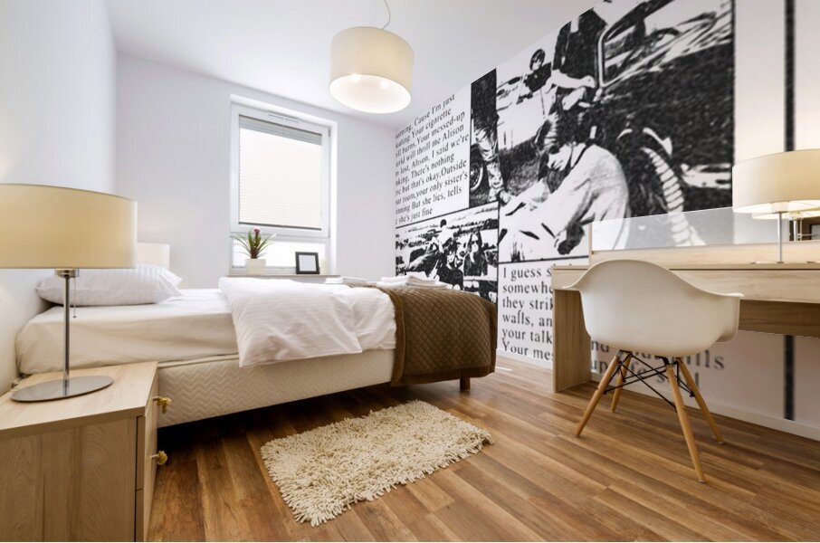 Slowdive 8 Mural print