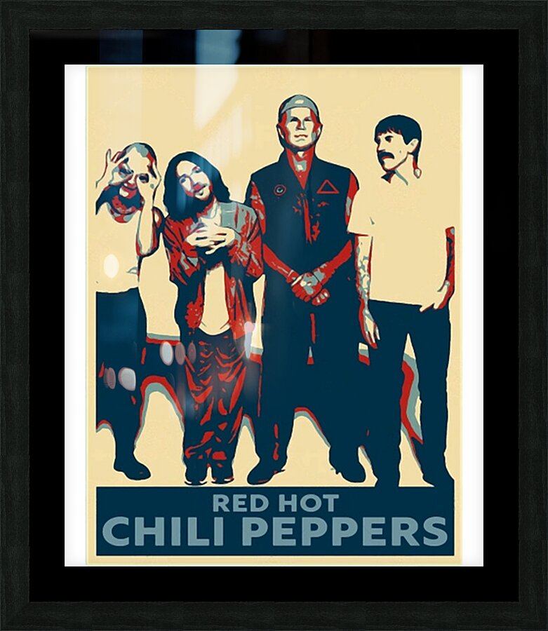 Red Hot Chili Peppers 16 Picture Frame print