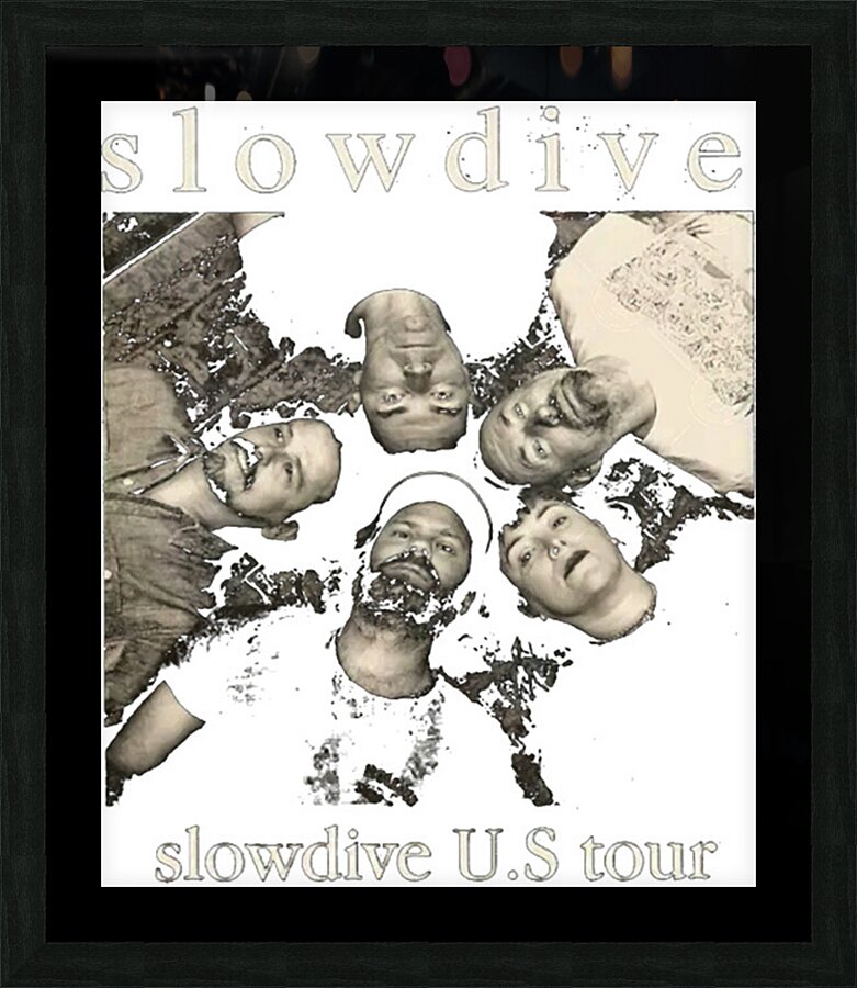 Slowdive 2 Picture Frame print