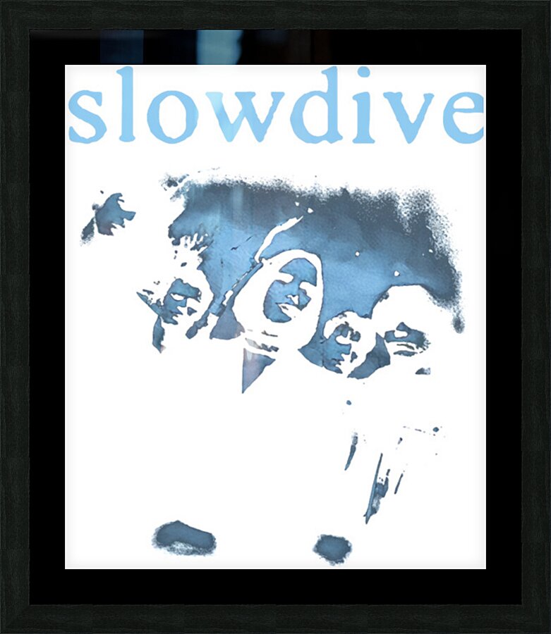 Slowdive 3 Picture Frame print