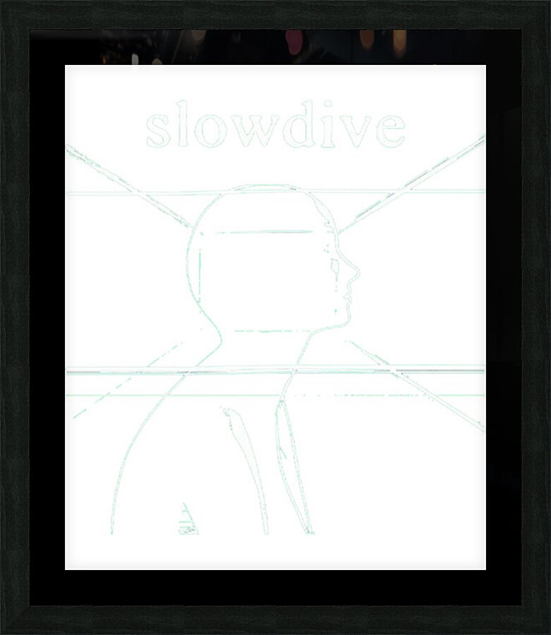 Slowdive 12 Picture Frame print