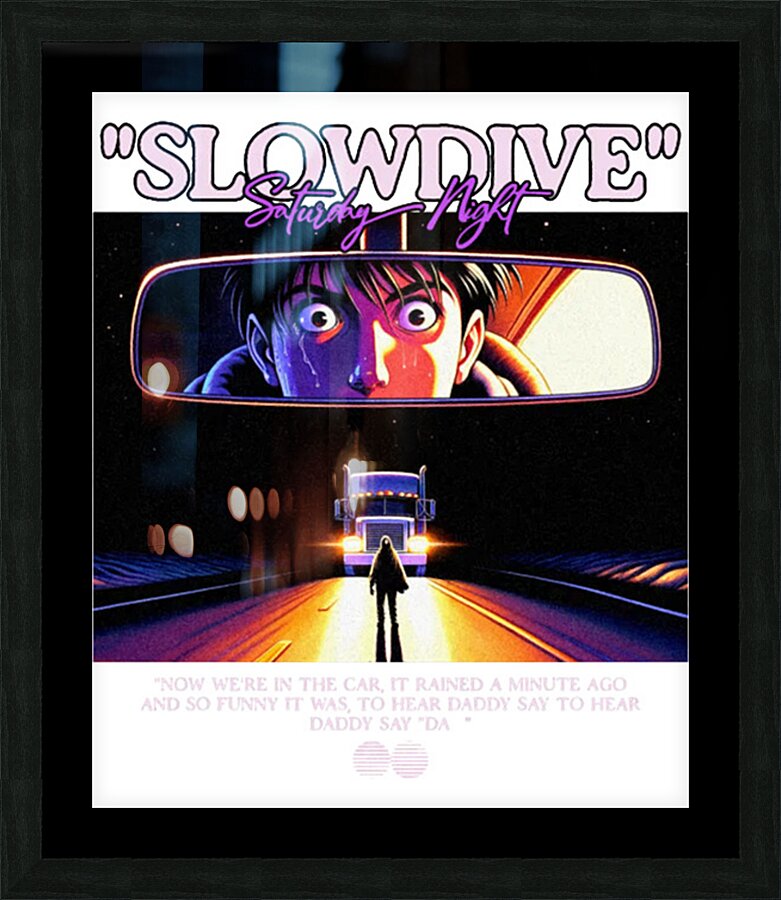 Slowdive 15 Picture Frame print
