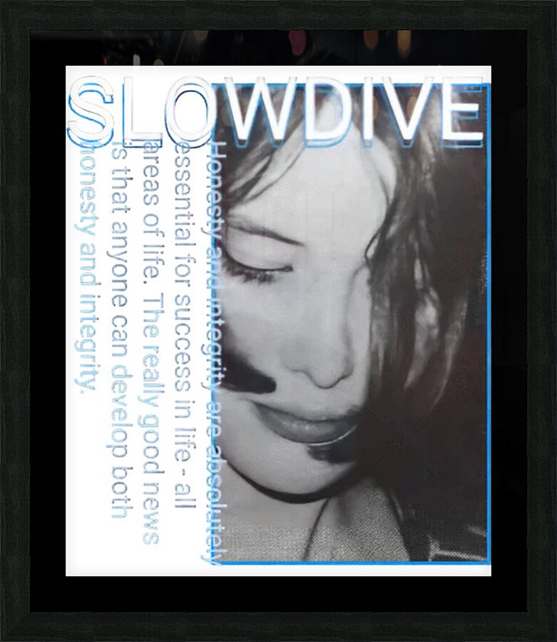 Slowdive 19 Picture Frame print