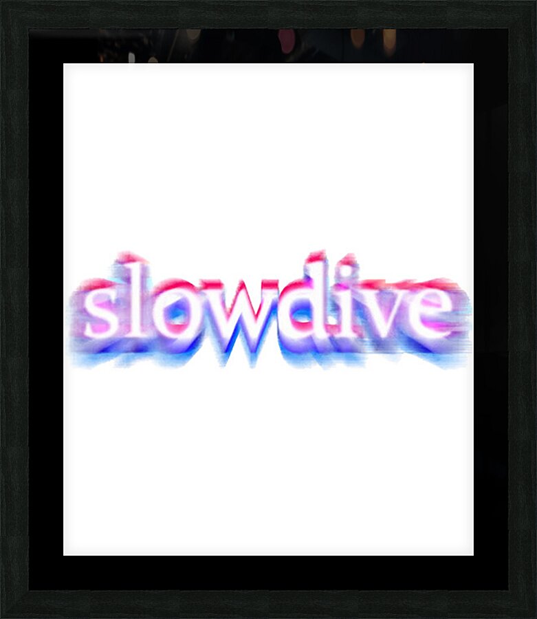 Slowdive 23 Picture Frame print