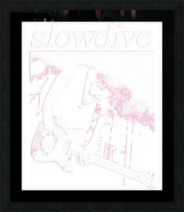 Slowdive 26 Picture Frame print