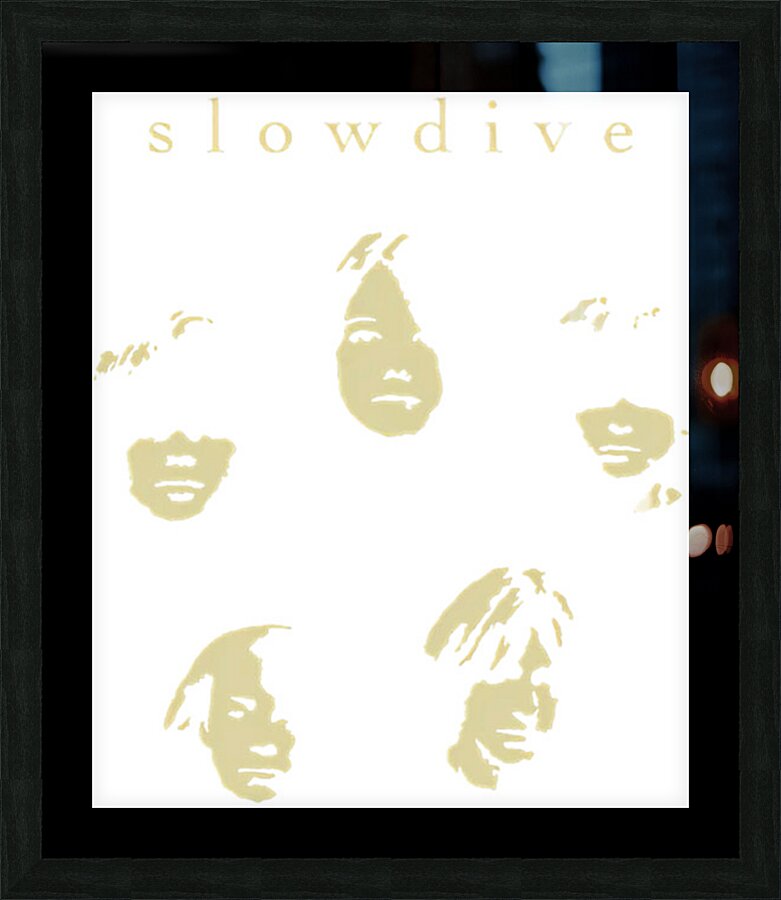 Slowdive 33 Picture Frame print