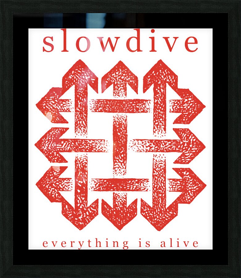 Slowdive 37 Picture Frame print