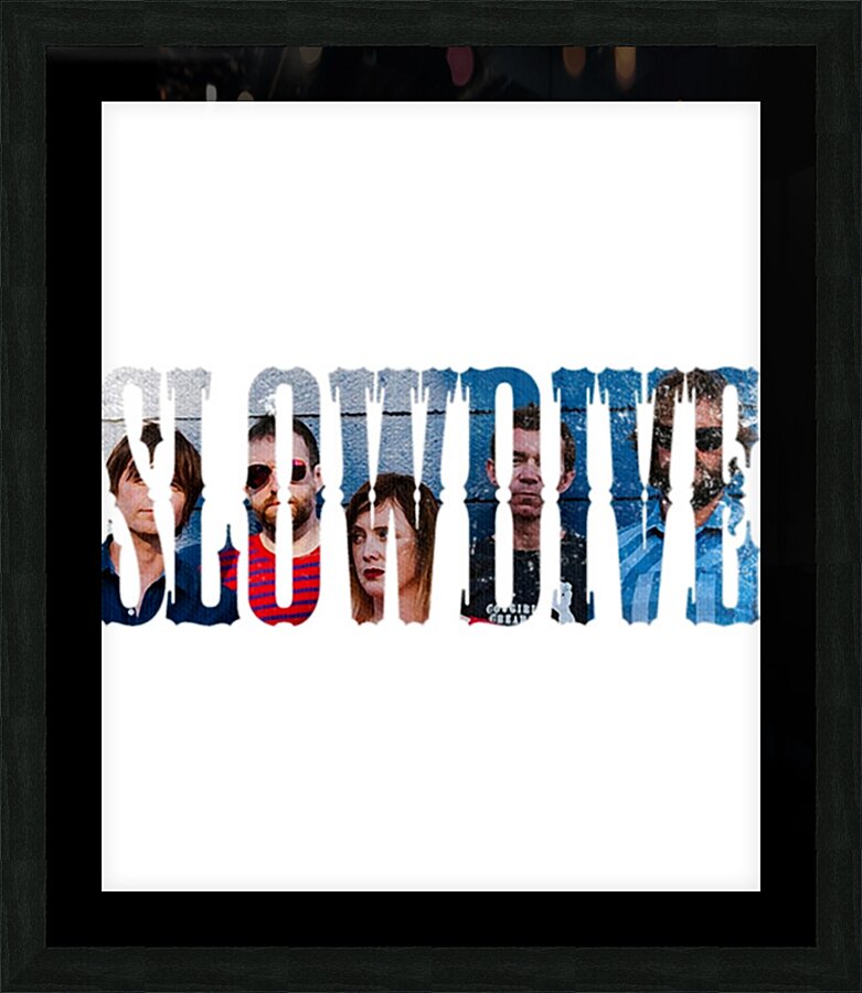 Slowdive 46 Picture Frame print