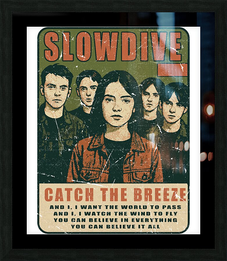 Slowdive 2 Picture Frame print